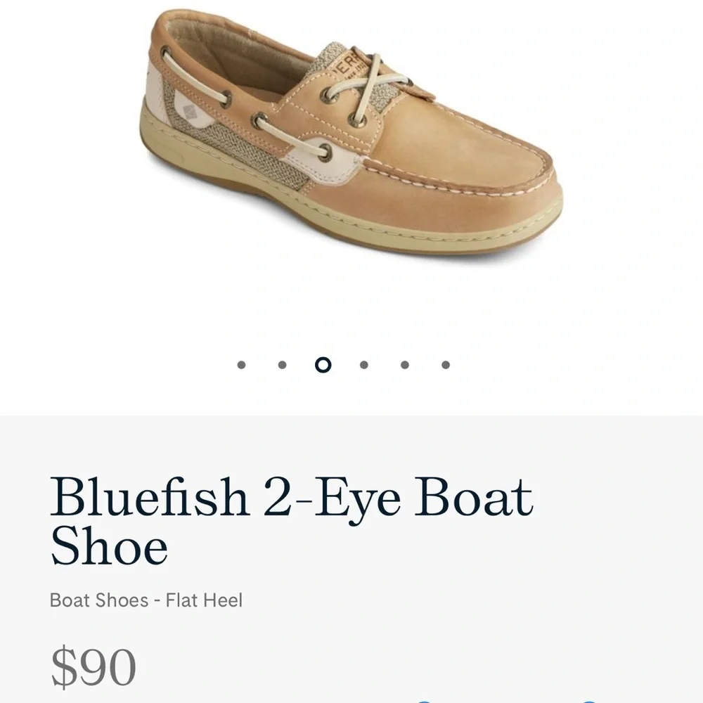 Sperry Women's‎ Tan Boat Shoes, Size 8.5